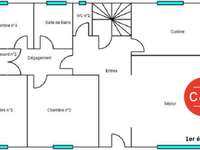 Vente maison 5 pièces