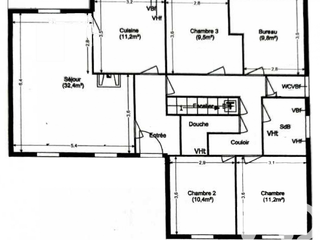 Vente maison 7 pièces