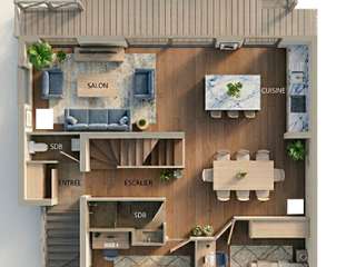 Vente maison 3 pièces