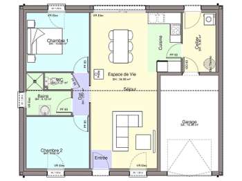 Vente maison 4 pièces