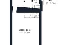 Vente maison 3 pièces