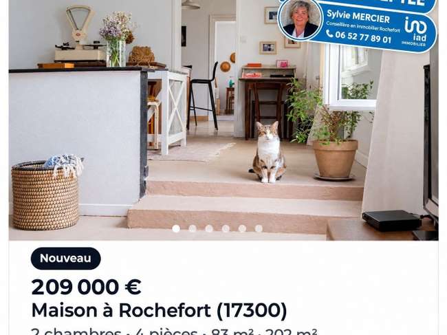 Maison 4 pièces 82 m² · à Rochefort · 82 m² · 209 000 €