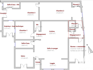 Vente maison 5 pièces Vente maison 5 pièces