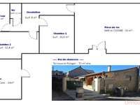 Vente maison 3 pièces