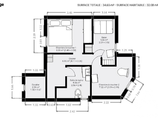 Vente maison 4 pièces