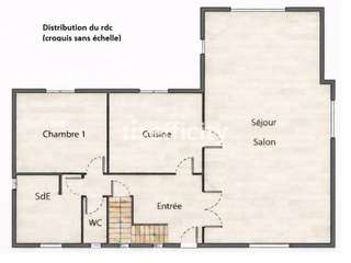 Vente maison 6 pièces