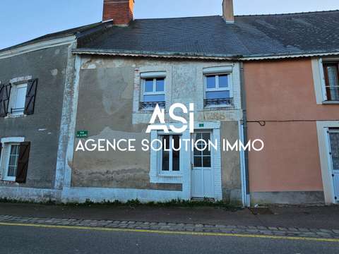 Vente maison 4 pièces Rouessé-Vassé 72