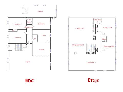 Vente maison 7 pièces Vente maison 7 pièces