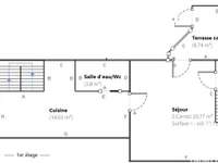 Vente maison 3 pièces