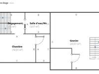 Vente maison 3 pièces