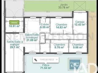 Vente maison 4 pièces Vente maison 4 pièces