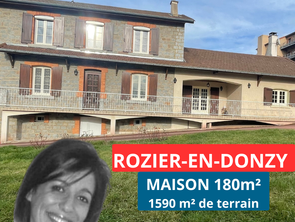Vente Maison 5 chambresRozier-en-Donzy