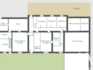 Vente maison 8 pièces