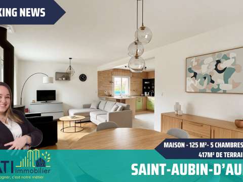 Vente maison 6 pièces Saint-Aubin-d'Aubigné 35