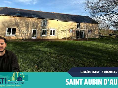 Vente maison 8 pièces Saint-Aubin-d'Aubigné 35