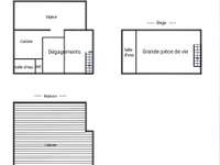 Vente maison 3 pièces