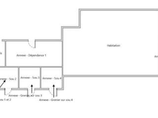 Vente maison 3 pièces