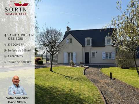 Vente maison 6 pièces Saint-Augustin-des-Bois 49