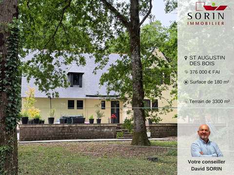 Vente maison 5 pièces Saint-Augustin-des-Bois 49