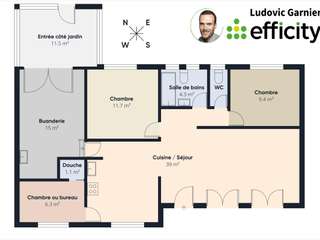 Vente maison 4 pièces