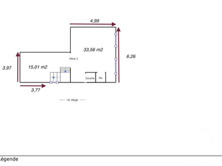 Vente maison 3 pièces Vente maison 3 pièces
