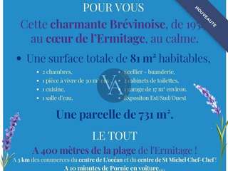 Vente maison 3 pièces