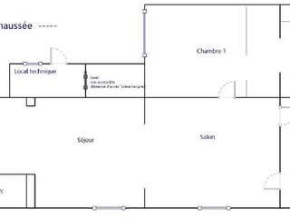 Vente maison 3 pièces