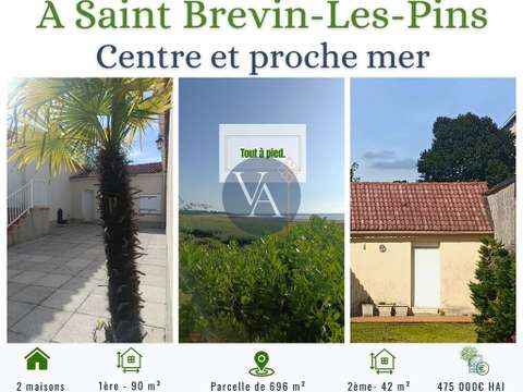 Vente maison 5 pièces Saint-Brevin-les-Pins 44