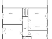 Vente maison 3 pièces