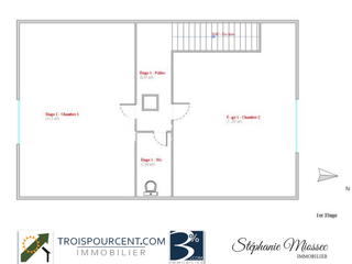 Vente maison 3 pièces