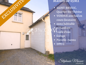 Vente Maison 2 chambresSaint-Brieuc