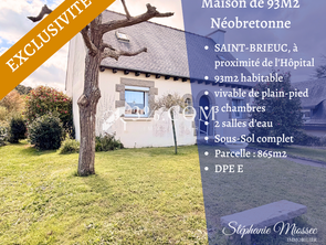 Vente Maison 3 chambresSaint-Brieuc