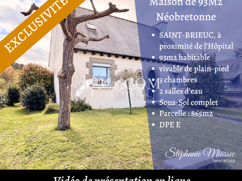 Vente maison 4 pièces Saint-Brieuc 22