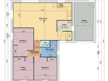 Vente maison 3 pièces Saint-Cast-le-Guildo 22