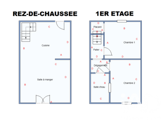Vente maison 3 pièces