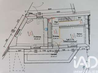 Vente maison 4 pièces