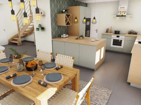 Vente maison 6 pièces