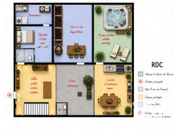 Vente maison 10 pièces