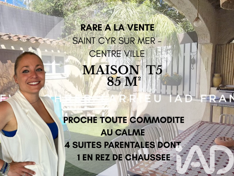 Vente maison 5 pièces Saint-Cyr-sur-Mer 83