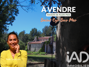 Vente Maison 4 chambresSaint-Cyr-sur-Mer