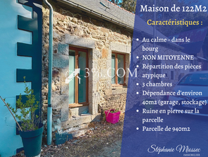 Vente Maison 3 chambresSaint-Donan