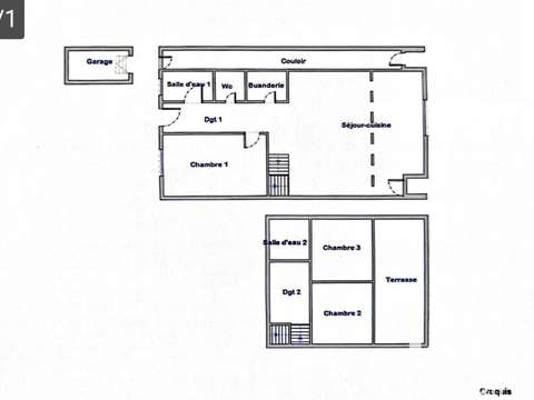 Vente maison 5 pièces