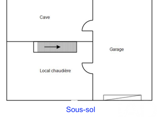 Vente maison 3 pièces