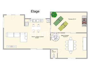 Vente maison 5 pièces