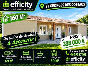 Vente maison 5 pièces Saint-Georges-des-Coteaux 17