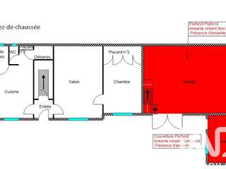 Vente maison 3 pièces