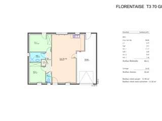 Vente maison 3 pièces