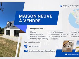 Vente maison 5 pièces
