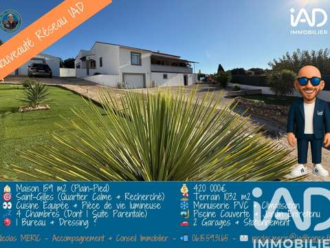 Vente maison 6 pièces Saint-Gilles 30