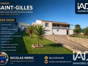 Vente maison 6 pièces Saint-Gilles 30